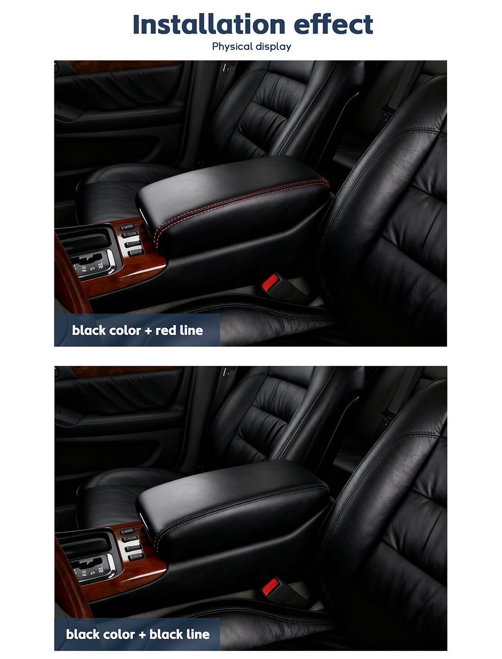 Suitable for 99-05 Lexus Armrest Box Lexus Gs300 Gs400 Gs430 Center Console Armrest Leather Cover