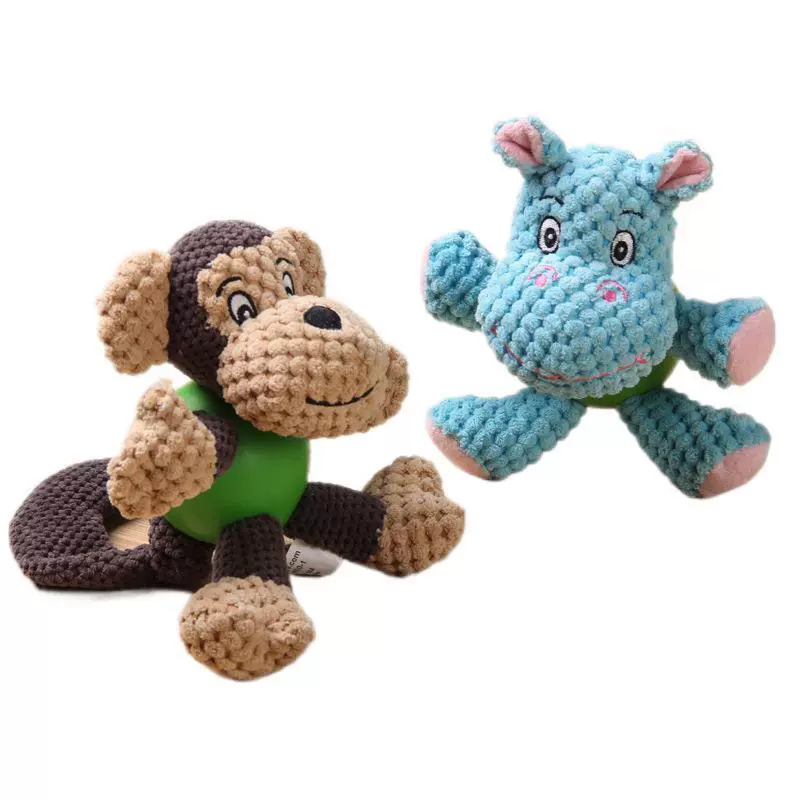 Плюшевая резиновая игрушка, питомец, издает звуки