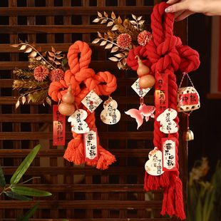 国庆中秋节万字结手工中国结新款diy挂饰门挂装饰品挂件场景布置-阿里巴巴