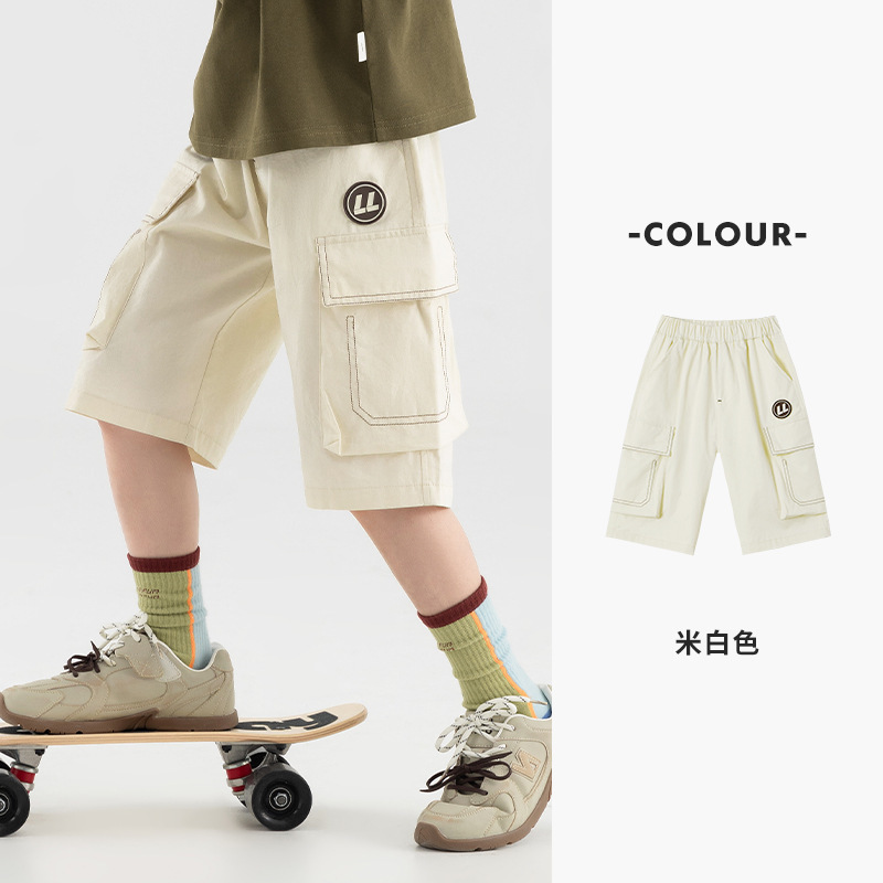 男の子用Tシャツ、子供用夏用薄手で快適で涼しいプリント半袖、中型および大型の子供用スポーツとレジャーの純綿トップス、トレンディです。|undefined