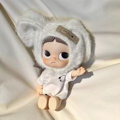 兔兔系列嘎子姐1/8娃衣 手作娃衣“兔兔头套”可爱卡通bjd帽子