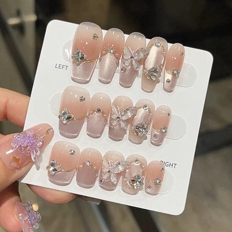 秋冬款手工穿戴甲合集美甲成品假指甲贴片可拆卸重复使用甲片批发|undefined