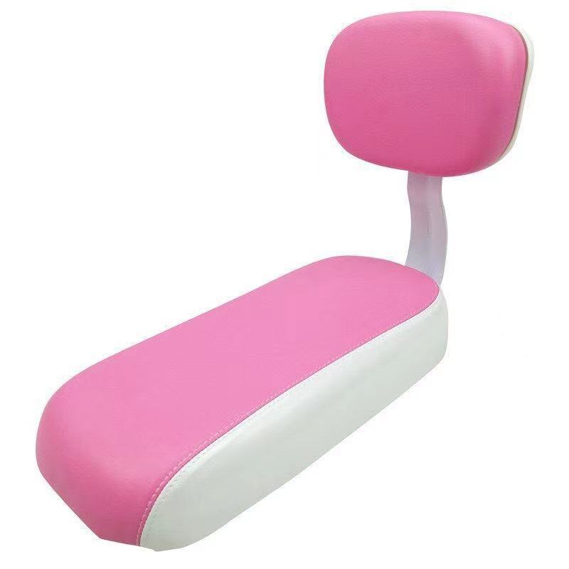 Bicicleta de montaña asiento trasero esponja cojín con respaldo asiento de montar suministros equipo accesorios