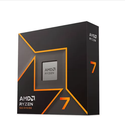 Подходит коробка Ryzen 7 9700X для игры черный мифический Гоку живой сборки процессор CPU