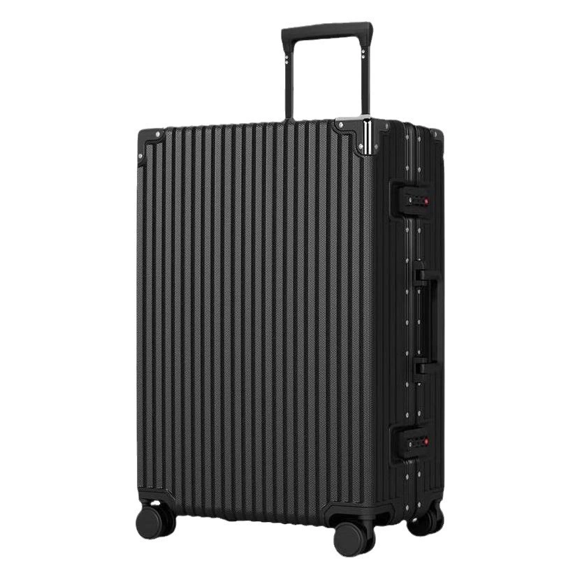 Capacious suitcase, durable box with zipper