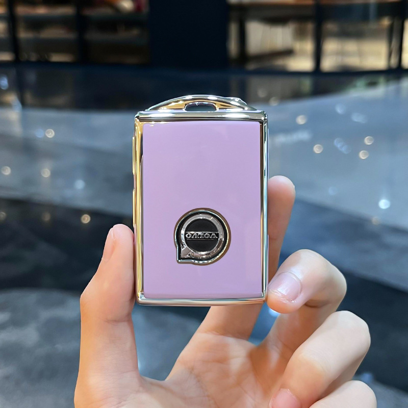 볼보 C-스마트 3 키 [싱글 쉘 퍼플]