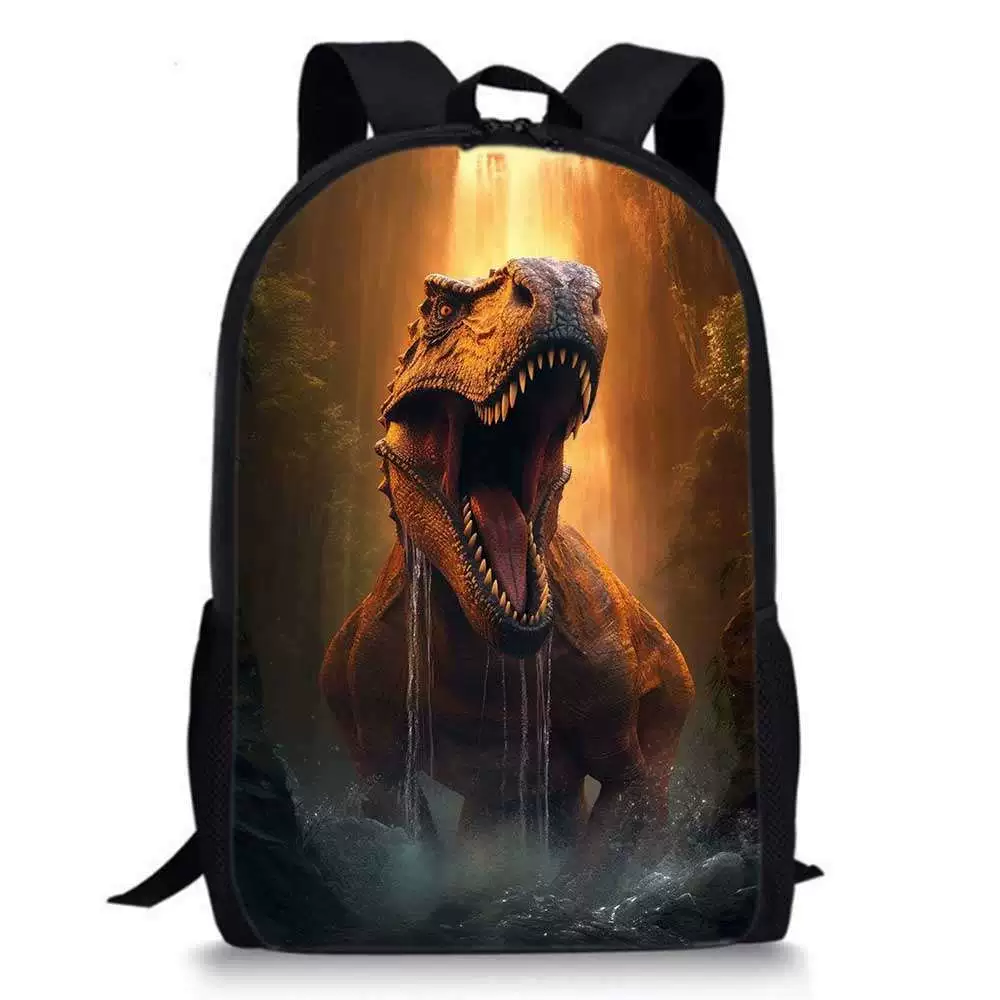 Dinosaur with animals, backpack, waterproof bag for elementary school students for kindergarten, 1417inch, primary and secondary school