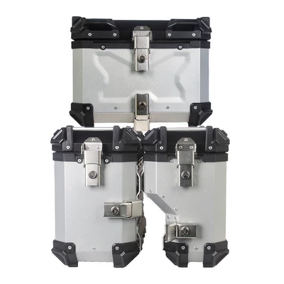 Motorcycle trunk, alloy side box rack tail box