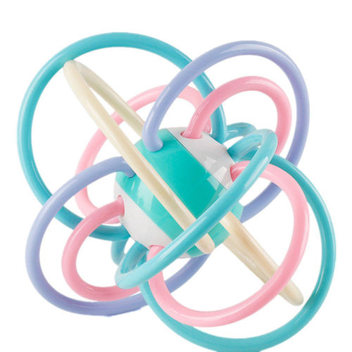 Manhattan hand ball baby toy educational early education grasping training baby 0-6 months 3 toddler rattle can bite