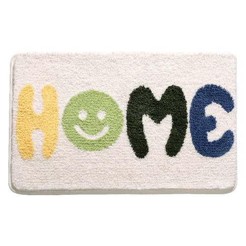 Nordic simple ins style bathroom mat door mat bathroom floor mat strong absorbent mat door toilet carpet thickened