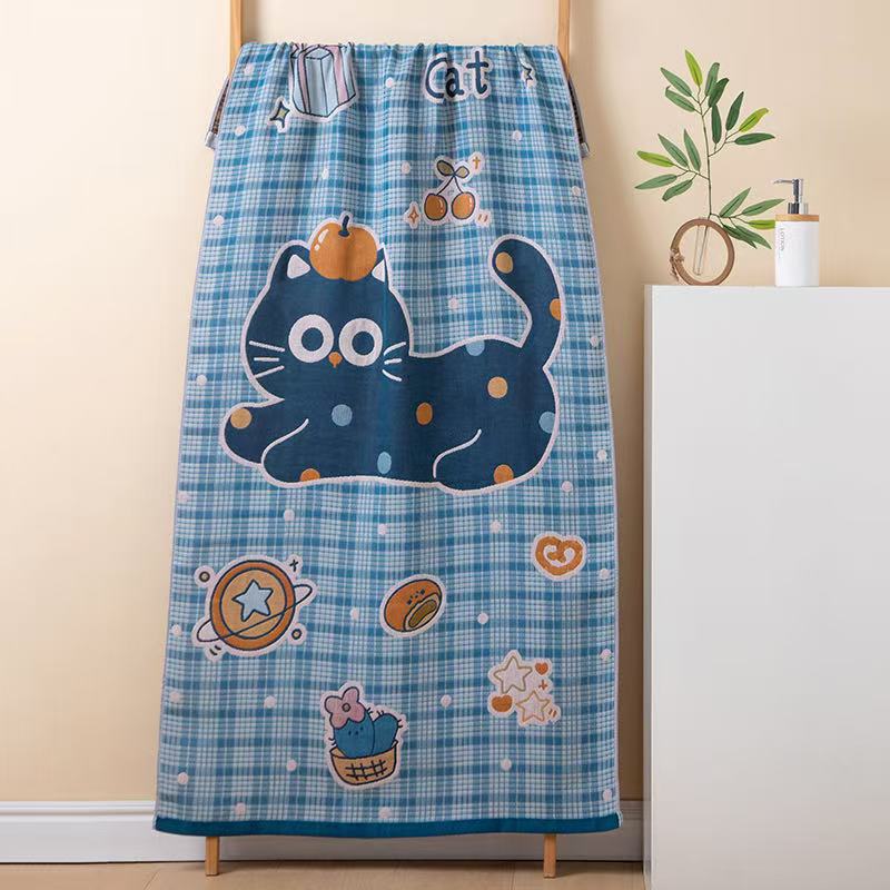 Blue checkered cat