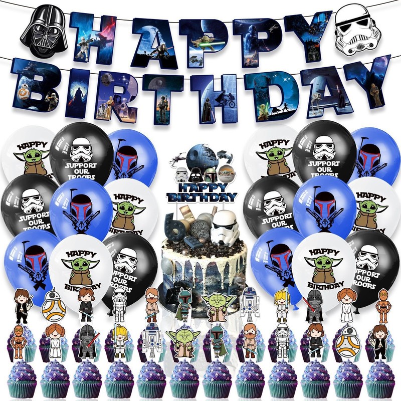 草莓主题生日快乐派对装饰套装生日拉旗蛋糕插旗螺旋派对用品装饰|undefined