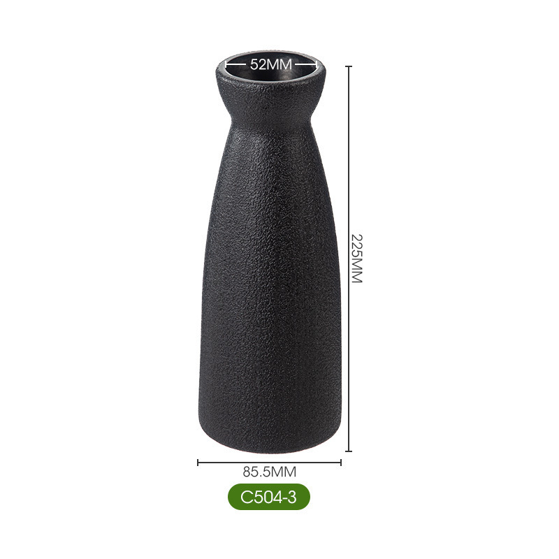 厂家批发仿陶瓷塑料花瓶桌面摆件复古花器小号插花家居饰品水培花|undefined