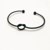 Gun black bracelet