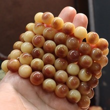 天然驼骨手串猫猫文玩收藏手串带血蝌蚪纹骨质手串佛珠念珠饰品