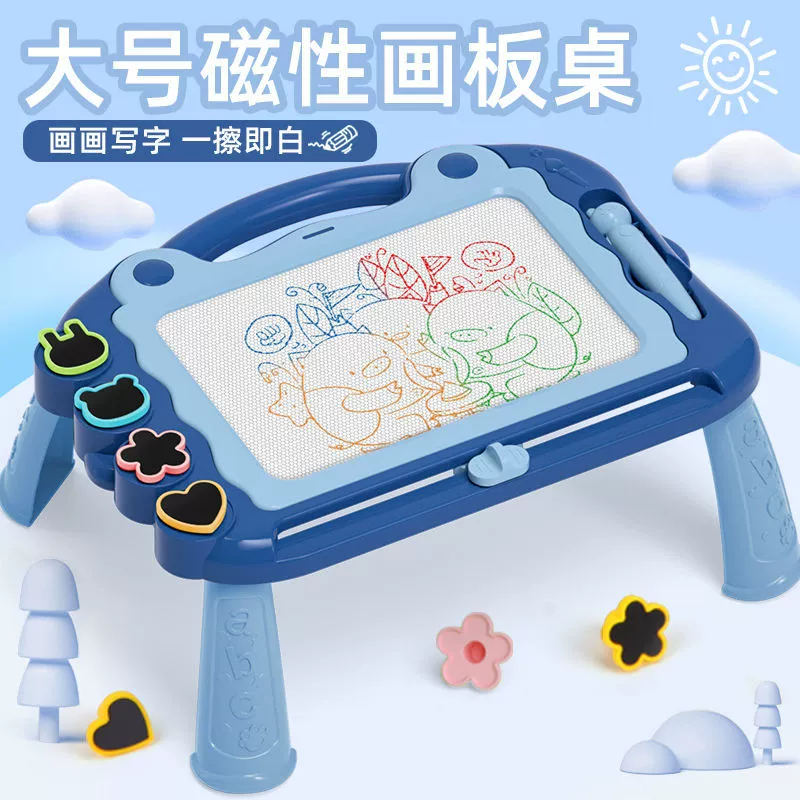 Большая магнитная доска для рисования, игрушка, граффити