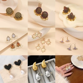 项链;耳钉;耳环