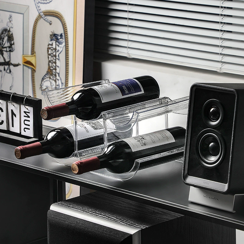 Household desktop can superimposed dustproof and insulation cup storage shelf refrigerators, wine shelves, beer drinks and wine racks