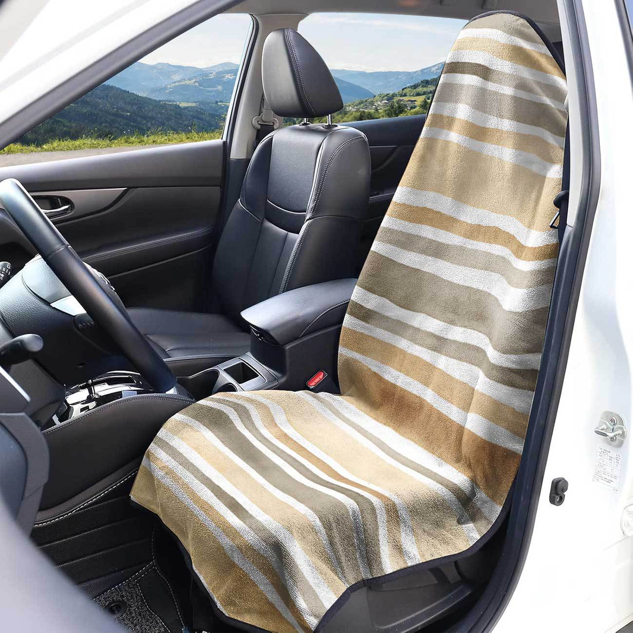 Car seat towel cover for front seats, suitable for gym and exercise, universal for all seasons, car use 171
