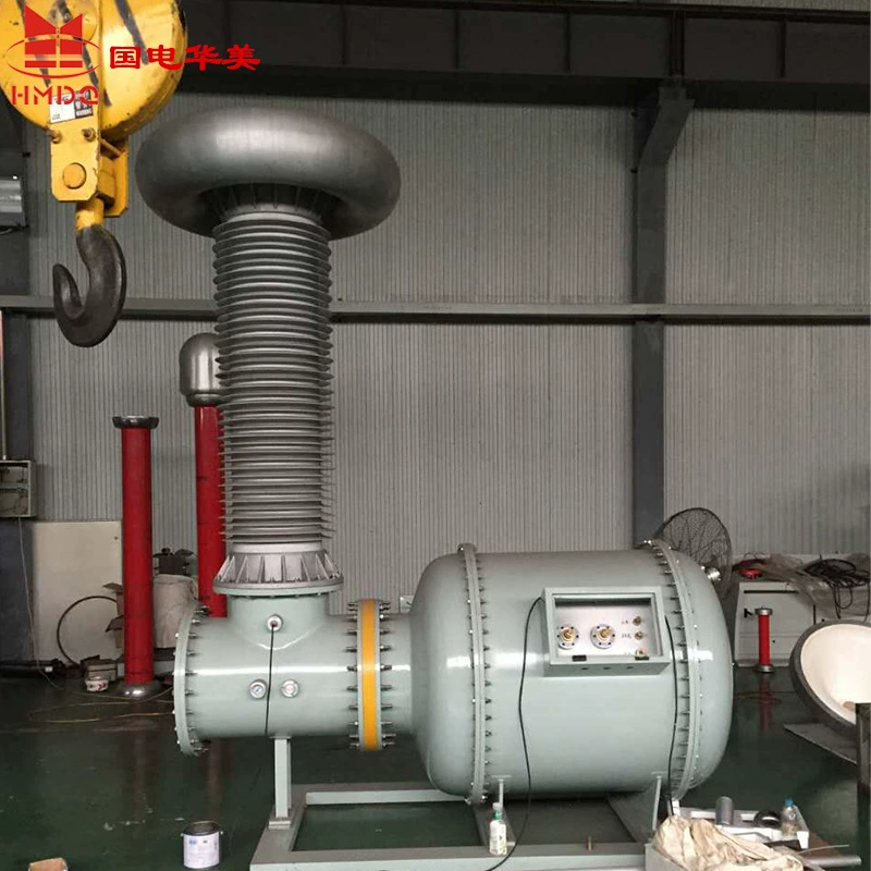 Комбинированное испытательное оборудование GTU, комбинированный испытательный трансформатор с газовой изоляцией SF6, испытательный прибор для выдержки давления