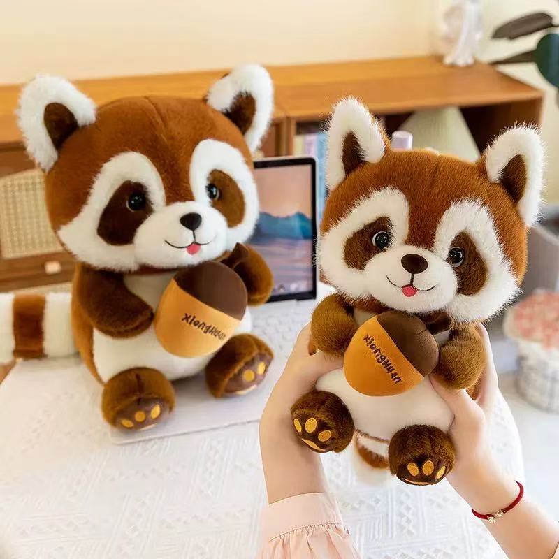 Cross-Border New Soft and Cute Raccoon Plush Doll Large Catching Machine Doll Children's Sleeping Companion Decompression Doll to Coax You to Sleep Cutely Cross-Border New Soft and Cute Raccoon Plush Doll Large Catching Machine Doll Children's Sleeping Companion Decompression Doll to Coax You to Sleep Cutely