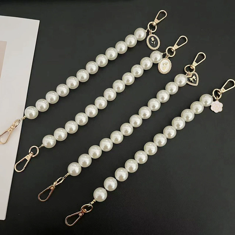 Подвеска из жемчуга, ручной цепь, чехол для телефона, сумка, стиль Chanel