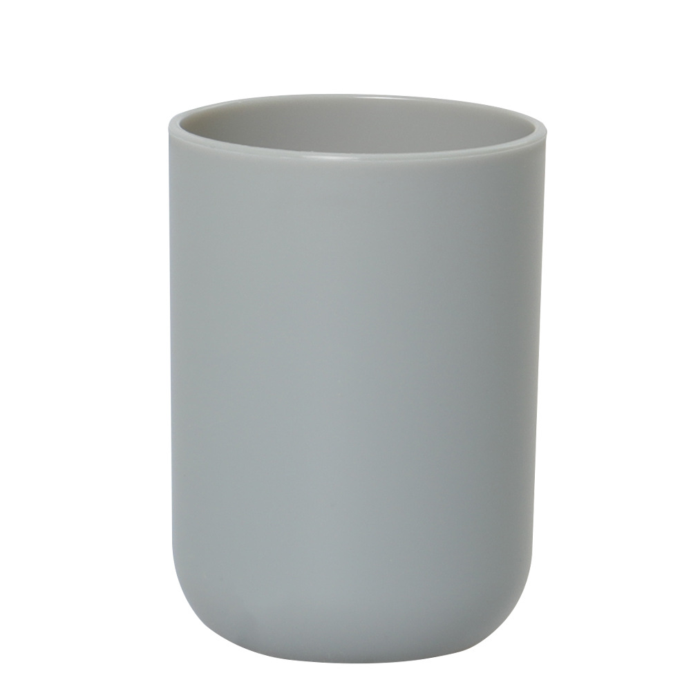 Color sólido enjuague bucal taza simple moda hogar plástico taza de lavado creativo fábrica al por mayor adultos cepillo de dientes taza para hotel