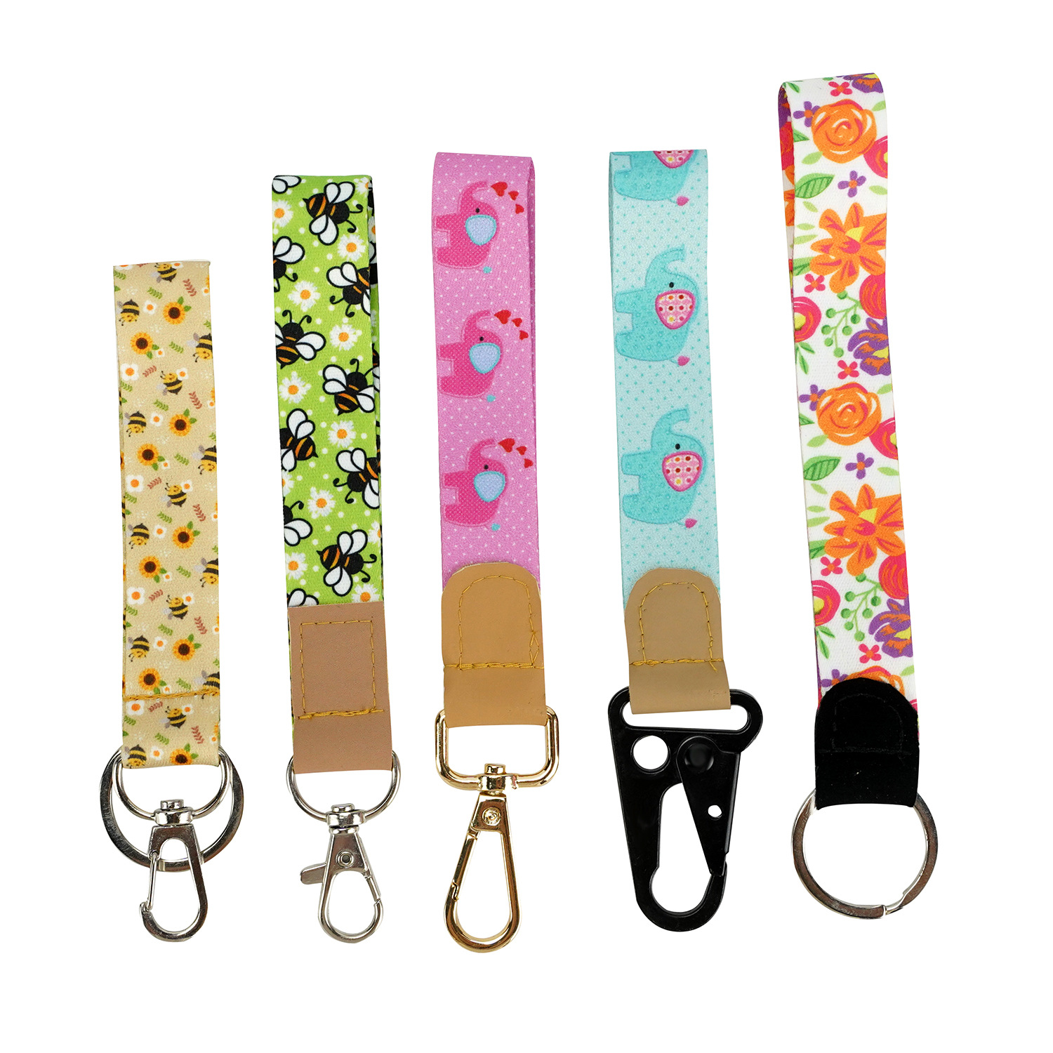 Cintas personalizadas cintas de espesamiento de impresión rotatoria en caliente cualquier patrón cintas de poliéster creativas para teléfonos móviles cintas de cuerda