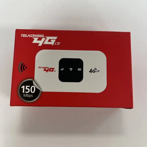 Portable 4G Indonesian version WiFi router with MIFI function, supports SIM card, frequency bands 1, 3, 5, 40