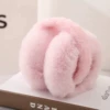 Foldable fuchsia headphones