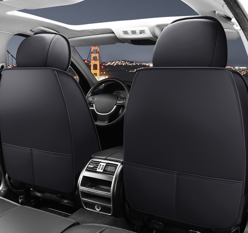 Cross-Border Foreign Trade Amazon Summer Car Seat Covers, Full-Cover Seat Cushions, Five-Seater Seat Cushions, Universal Leather Seat Covers for All Seasons