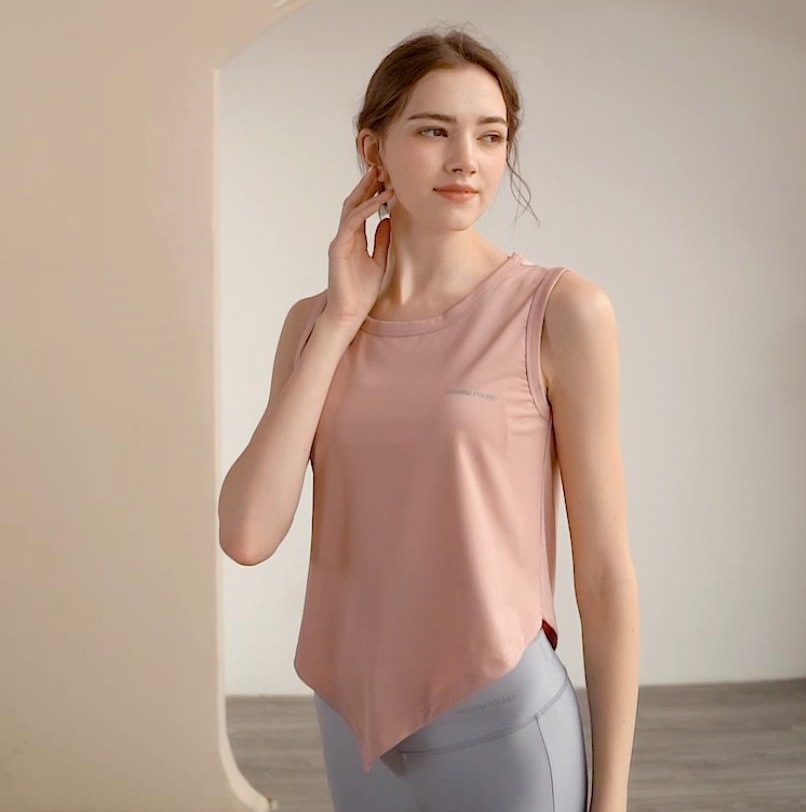 New Yoga Clothes Women's Summer Loose Sleeveless Vest Slim-fit Body Breathable Blouse Sports T-shirt Quick-drying Fitness Clothes