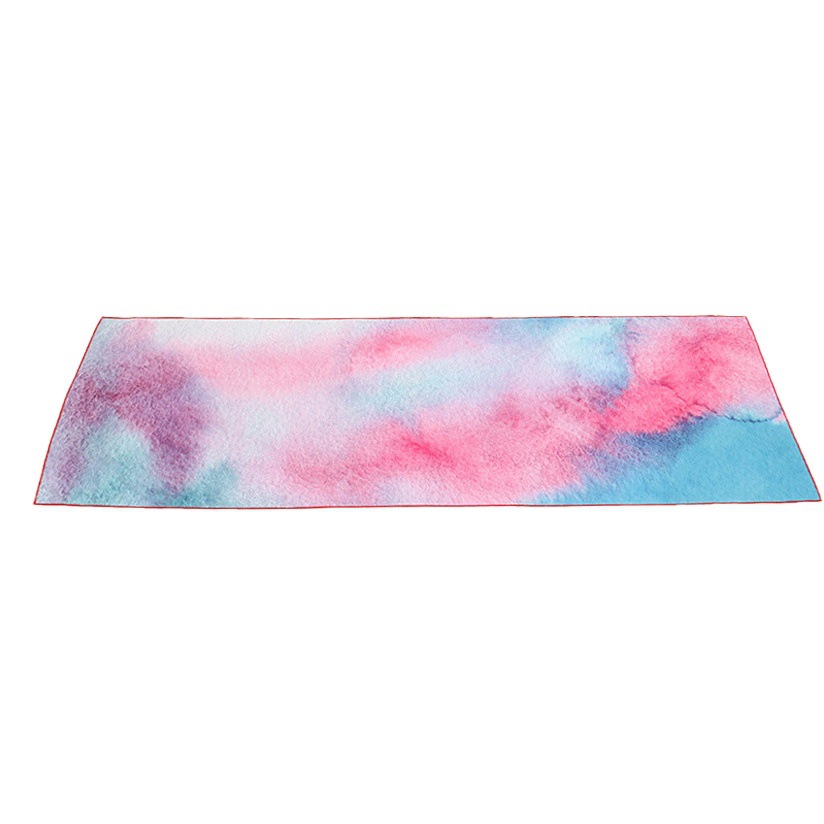 370 thin yoga mat sweat-absorbent non-slip foldable easy to carry yoga mat