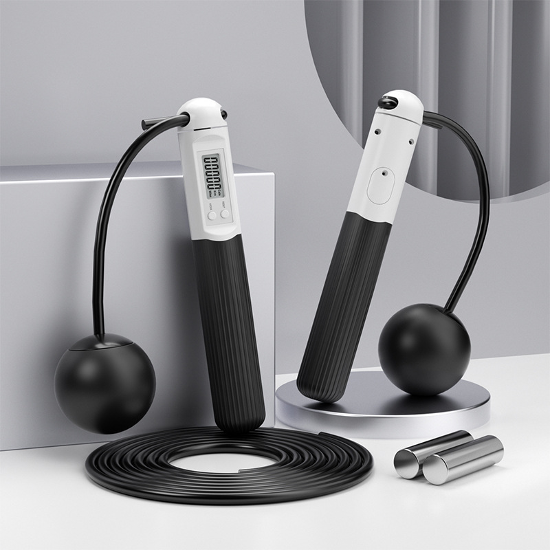 흑백 큰 공 연장 로프