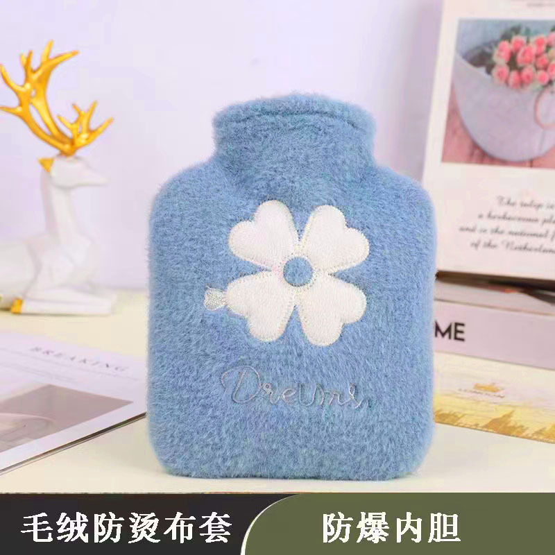 Bolsa de agua caliente para manos de PVC de alta densidad, inyección de agua, para invierno