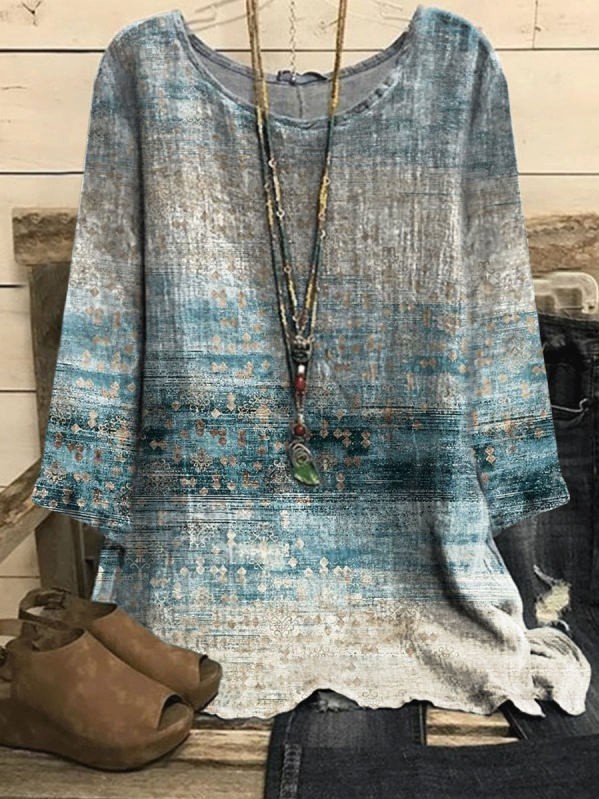 Cotton and Linen Top 4