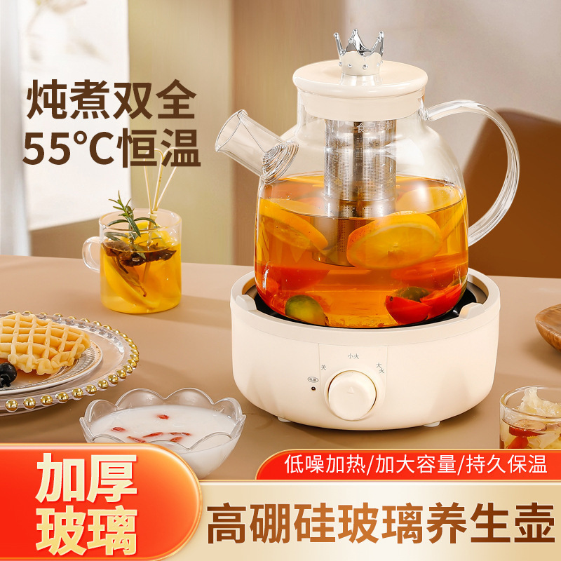 Health Pot Multifunctional Household Flower Teapot Small Office Kettle Mini Teapot Full Glass Kettle