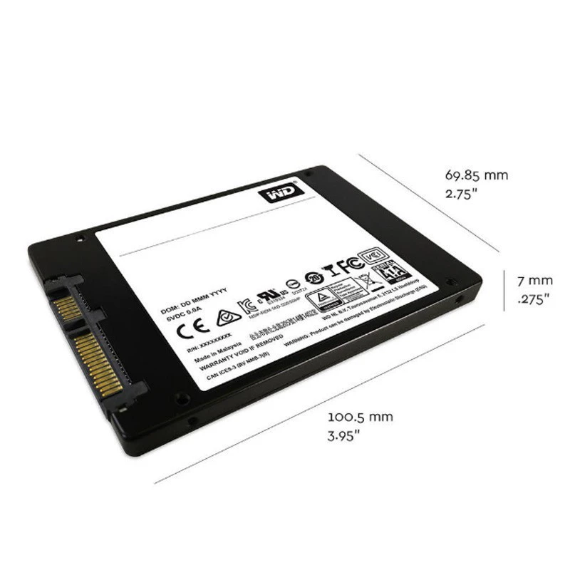 Оригинальный SSD твердотельный диск SATA3.0 2,5 дюйма для настольного ПК и ноутбука