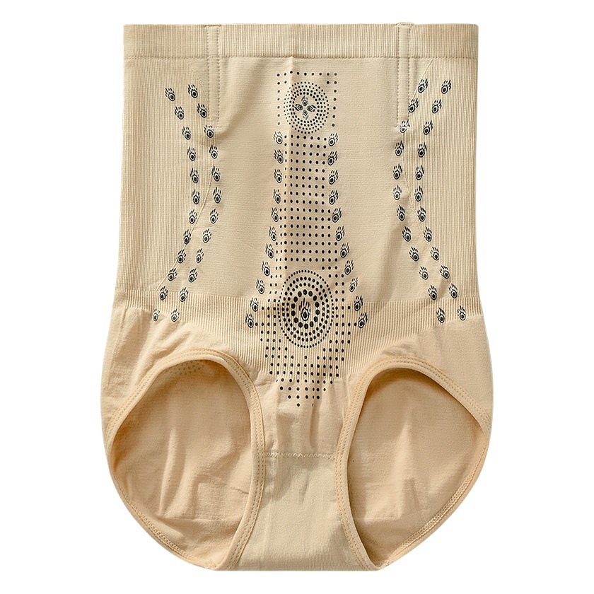 Panty moldeador de cintura alta con iones negativos – De algodón, levanta glúteos y reduce vientre
