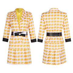 跨境新款萬聖節cos音樂搖滾角色扮演舞台表演服連衣裙制服套裝