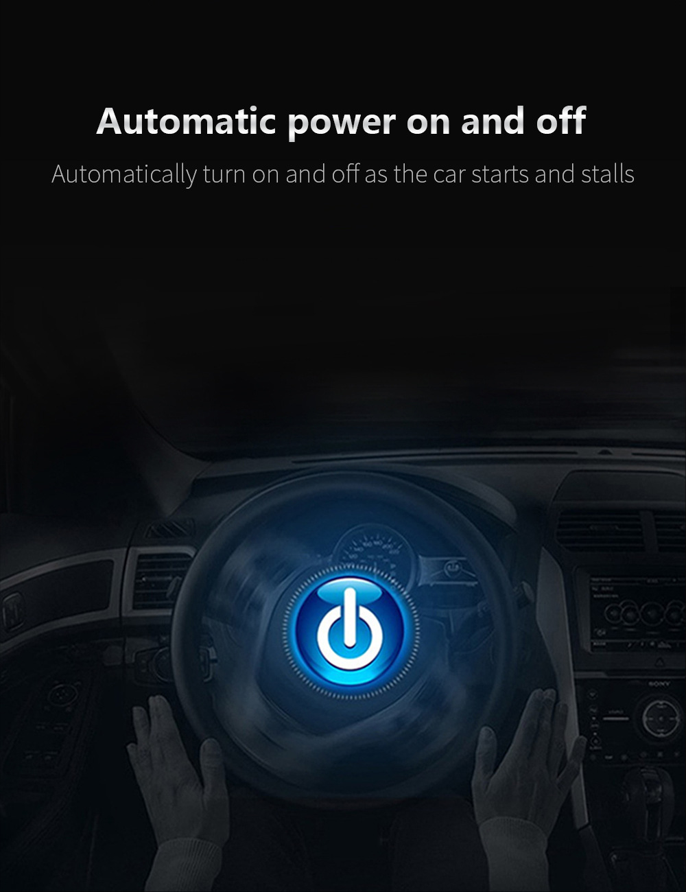 Car Head-Up Display (HUD) Vehicle Speed, Water Temperature, Fuel Consumption Display OBD High-Definition Multifunctional Car Instrument