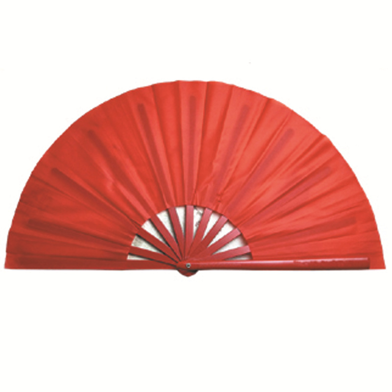 33cm de plástico Kung Fu fan Amazon Venta caliente ventilador de sonido ventilador de artes marciales puede agregar logotipo puede ser equipado con ventilador bolsa blanco