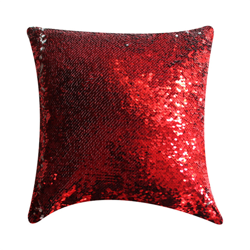 Directo de fábrica transferencia térmica lentejuelas mágicas almohada cuadrada DIY creativo personalizado material en blanco al por mayor