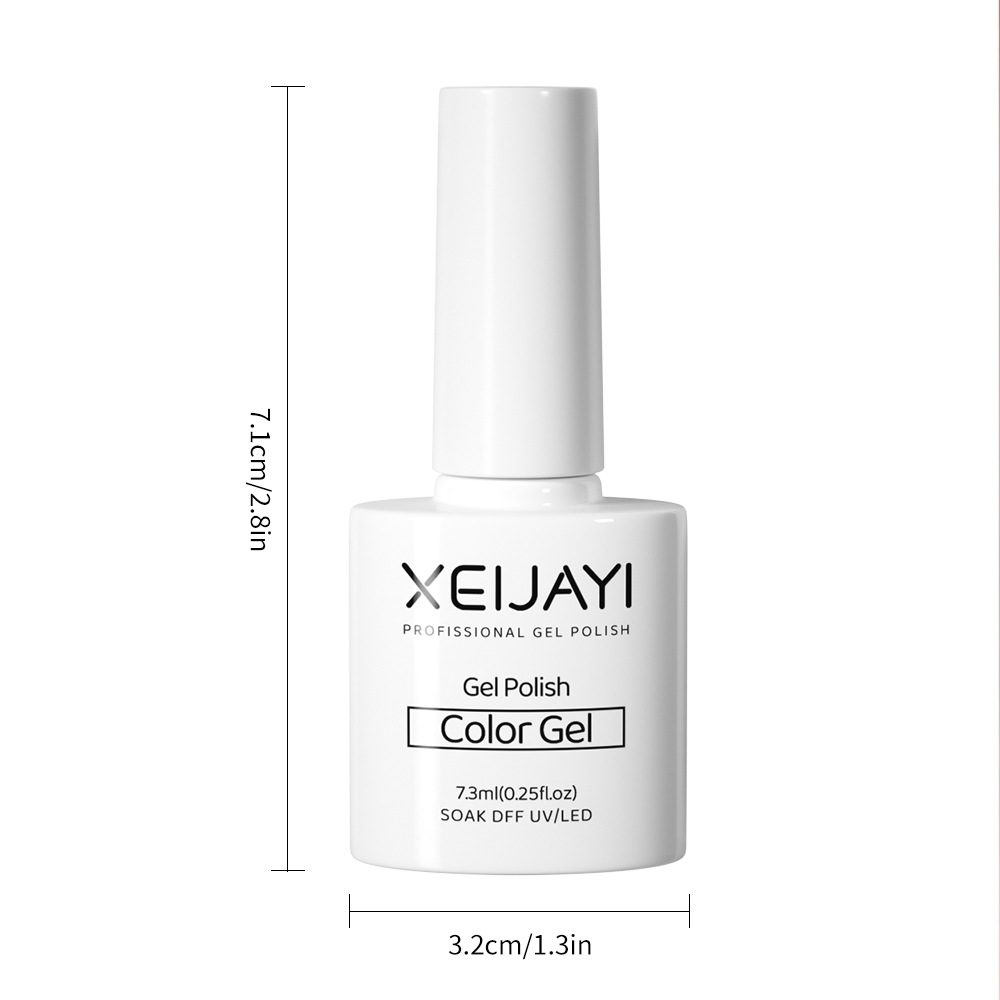 Juego de Esmalte de Uñas Gel Traslúcido de Verano de 5 Colores Secado Rápido