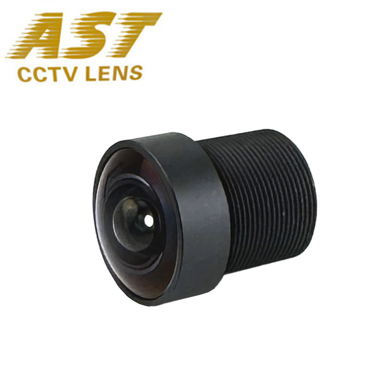 파노라마 렌즈 1.8MM 헤드 직경 14MM HD 5 백만 M12 인터페이스 광각 185 도 이미징 어두운 각도 없음