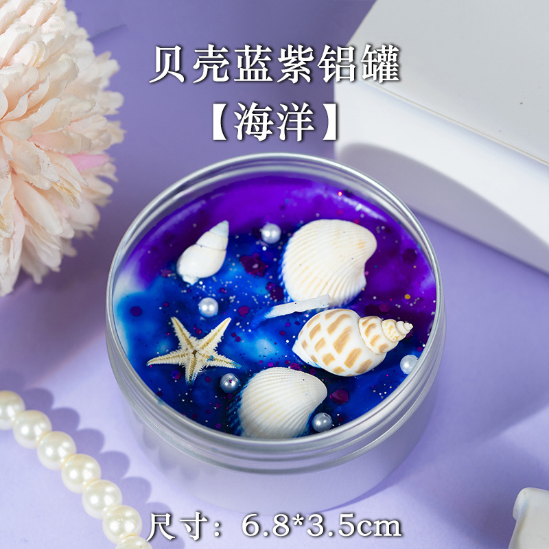 Flores secas conchas de cera de incienso hecha a mano alta sensación de dormitorio adornos incienso en vela de perfume al por mayor transfronteriza