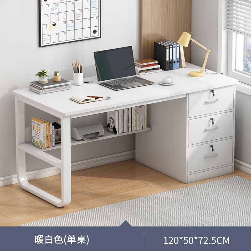 [three drawers with lock] 120cm white
