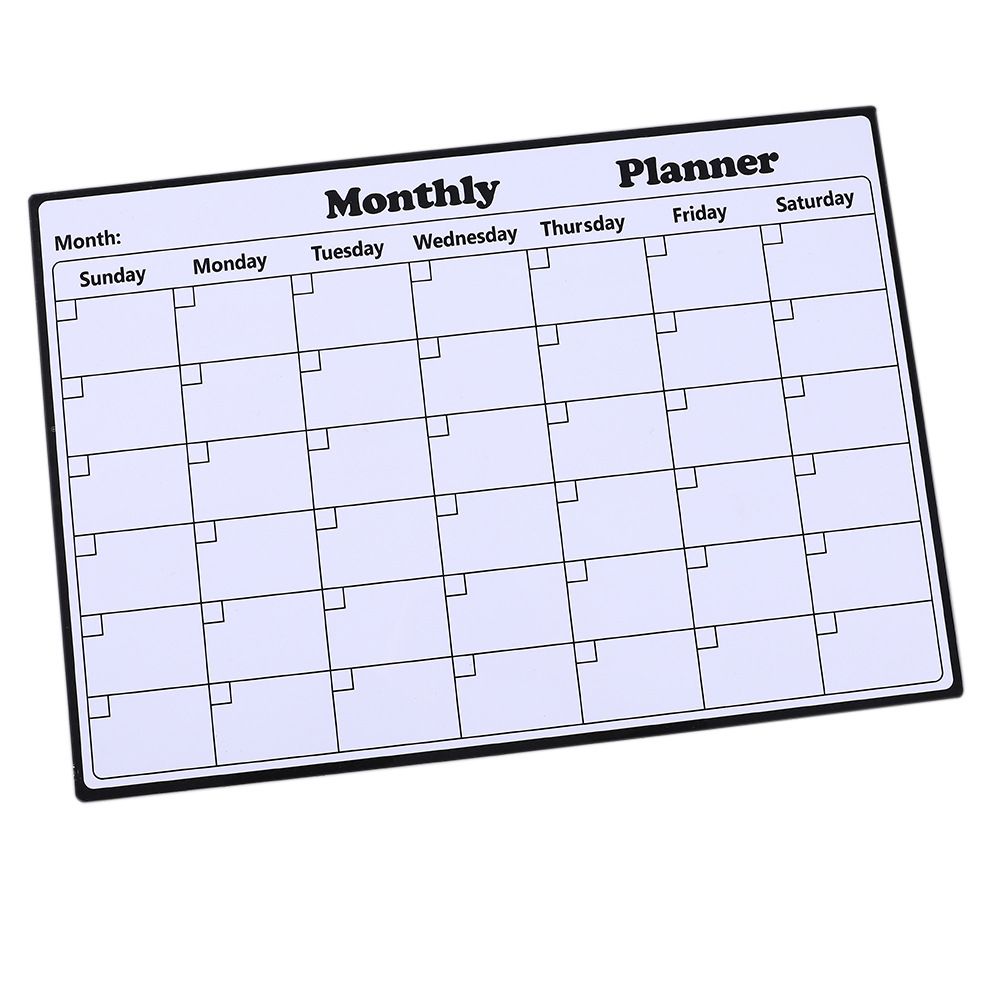 Calendario mensual A3 (pvc + 0,5 mm de imán blando)