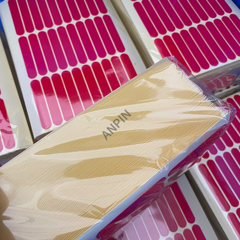 Red film transparent crystal glue floral multi-functional round point glue seamless acrylic nano double-sided tape no need to cut tape 