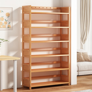 Bookshelf Storage Rack Multi-Layer Floor-Standing Home Living Room Dormitory Bookcase Office Simple Wall Storage